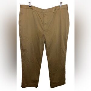 J. Peterman Company Mens Flat Front Chino Straight Leg Pants Tan Size 38x29 NWOT